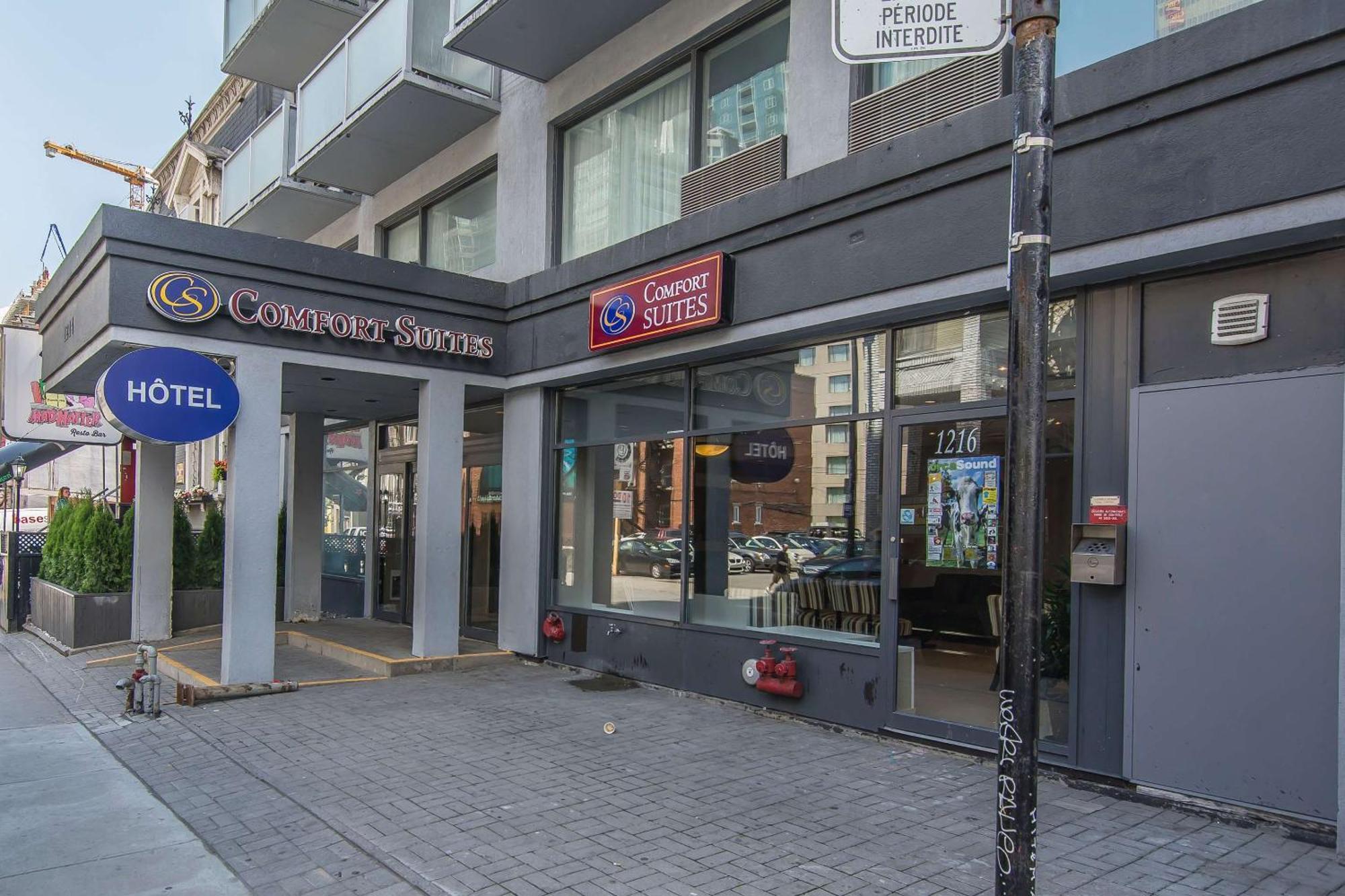Comfort Suites Downtown Montreal Exterior foto
