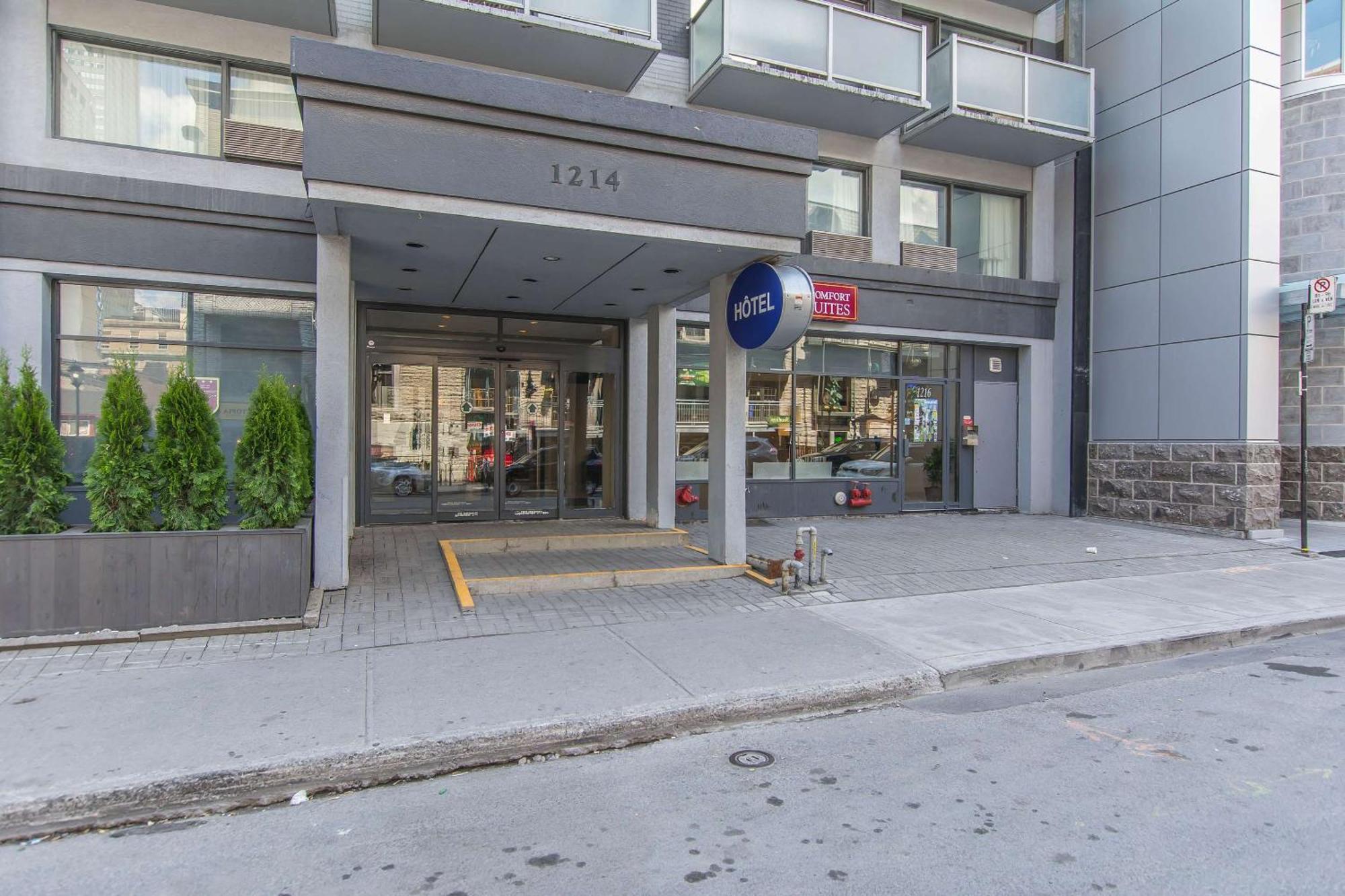 Comfort Suites Downtown Montreal Exterior foto